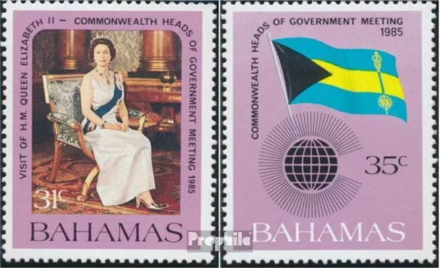 bahamas 600-601 (complète edition) neuf avec gomme originale 1985 prendre le che