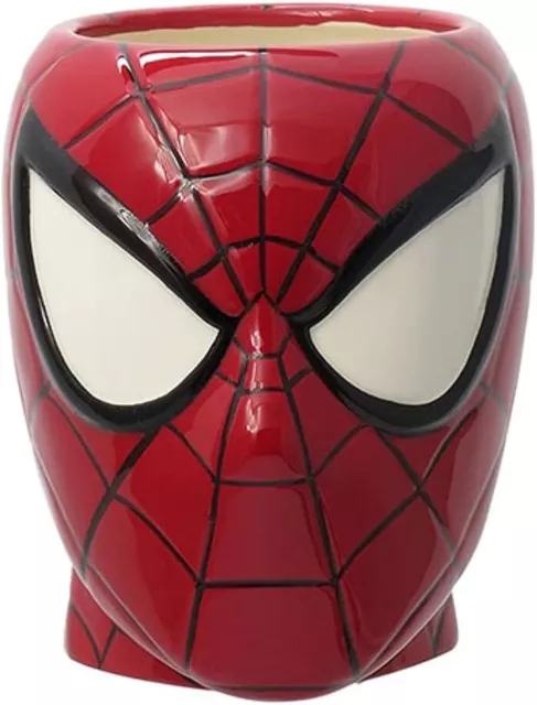 Marvel Spider-Man Super Hero Mug,Red, 1 Count (Pack of 1) Red