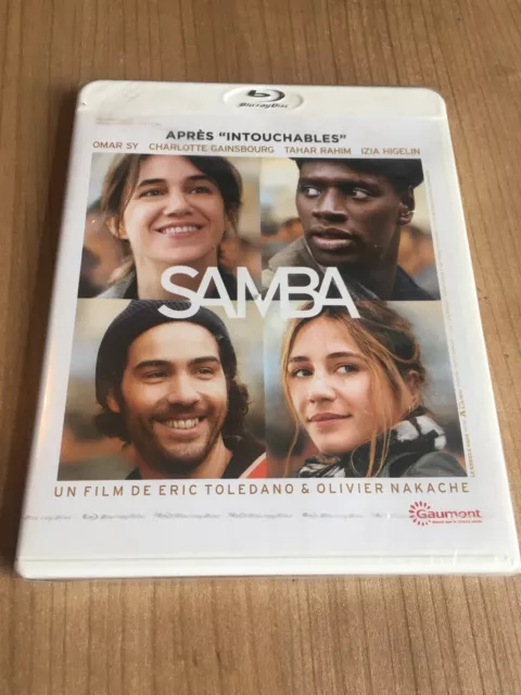 Bluray Samba Sous Blister Omar Sy Charlotte Gainsbourg Blu Ray 2015 film