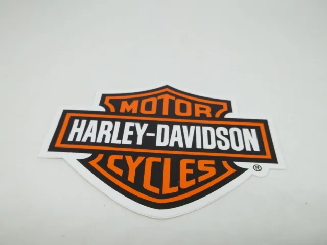 Harley Davidson Motorcycles Logo Decal Sticker 4" x 3 1/4" NEW!