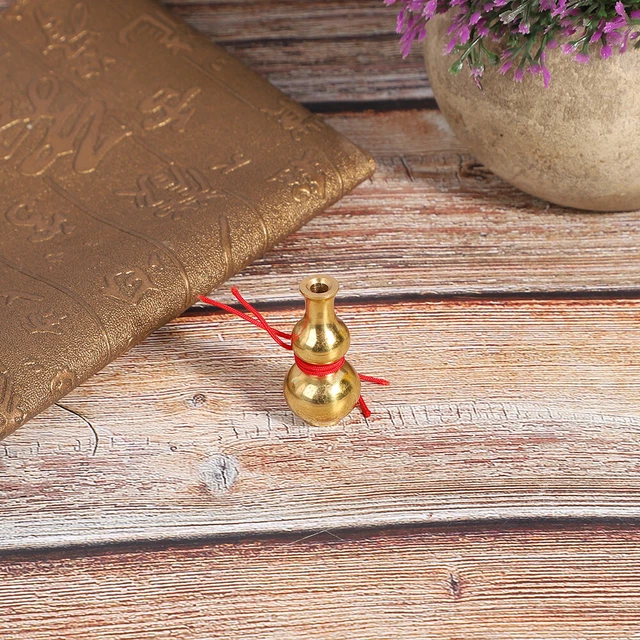 Brass Statue Gourd Brass Material Lucky Brass Gourd Fine Workmanship