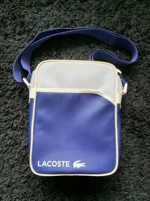 Sacoche Lacoste cuir homme Chantaco NH3270CE