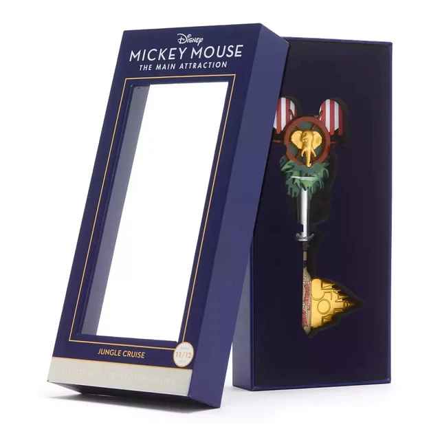 DISNEY STORE MICKEY Mouse Main Attraction Ceremony Key Jungle Cruise 11 ...
