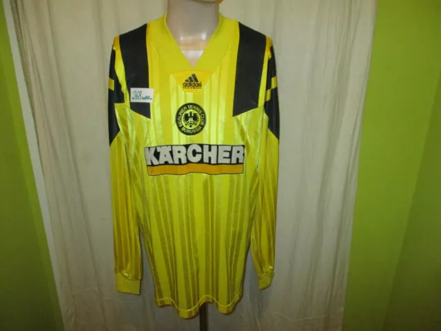 Tennis Borussia Berlin Adidas Langarm Matchworn Trikot 1991-1993 + Nr.14 Gr.XL
