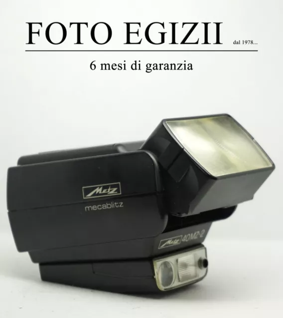 METZ 40MZ-2 MECABLITZ System SCA 300 per FLASH METZ CULLMAN ecc. GARANZIA 6 MESI