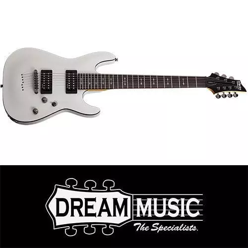 Schecter SCH2067 Omen-7 Vintage White 7 String Electric Guitar RRP$1299