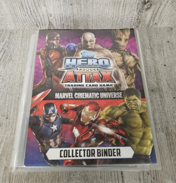 Topps Hero Attax Marvel Cinematic Universe Binder And 152 Trading Cards