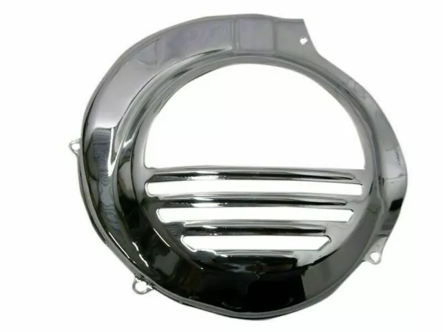 Vespa Flywheel Fan Cover Chrome Electric Starter Vespa PX LML @UK