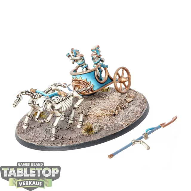 Tomb Kings of Khemri - Skeleton Chariot klassisch - bemalt