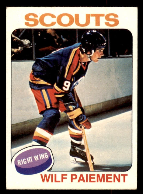 1975 Topps Wilf Paiement # 195 Kansas City Scouts