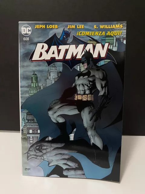 Batman #608 La Mole Foil Variant Jim Lee Alternate Art Cover Hush NM Ltd 1000