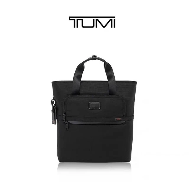 TUMI Alpha 3 Backpack/Tote Bag Business Casual Black 2603586D3 NEW New with Tags