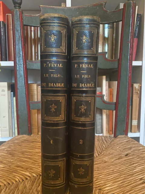 Le fils du diable, P. Féval 1847, édition originale 2 volumes 