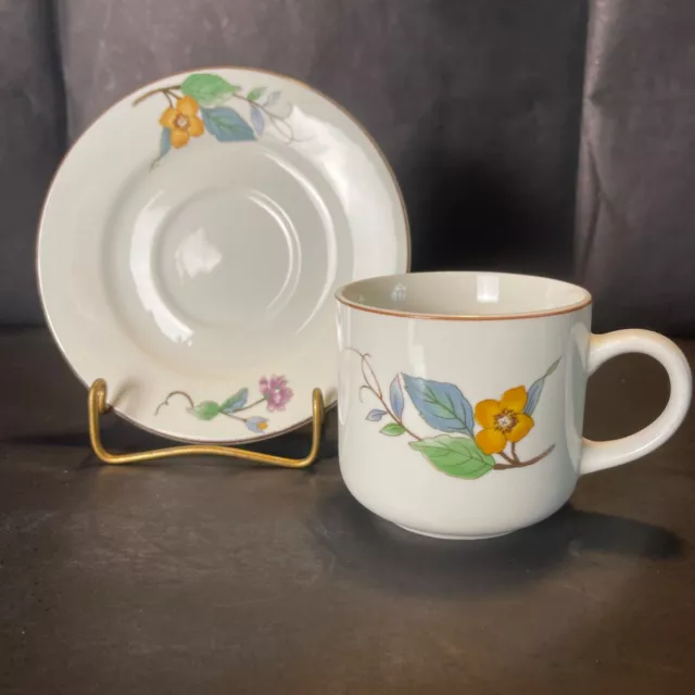 Woodhill by Citations Cup and Saucer Tea Coffee Floral Cottage