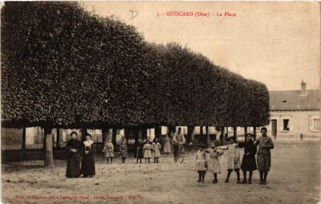 CPA AK GUISCARD OISE - La Place (424281)