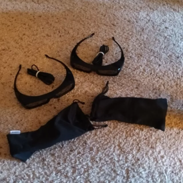 Used Original TDG-BR250 3D Lunettes Glasses For Sony Bravia 3D TV With USB Cable