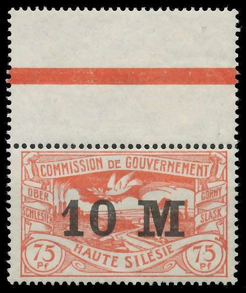 OBERSCHLESIEN Nr 42 postfrisch gepr. X4B0BF6