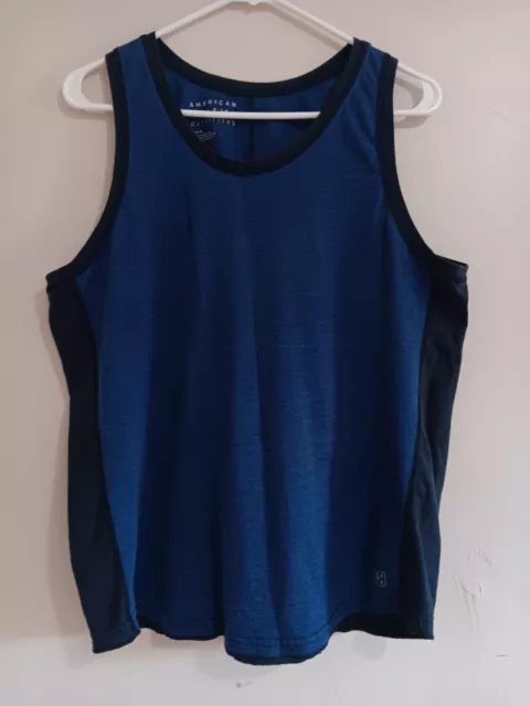 American Eagle Outfitters Women's Tank Top Size Small M/M Blu Black