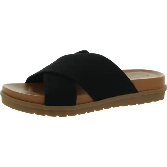 Lucky Brand Womens Sieko Woven Slide On Slide Sandals Flats BHFO 8192