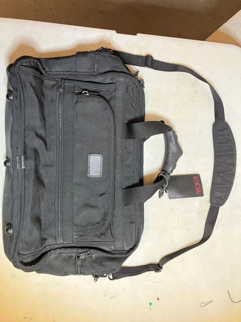 TUMI Alpha T-Pass Ballistic Nylon Attache Style Bag 225D3 - Retail $295