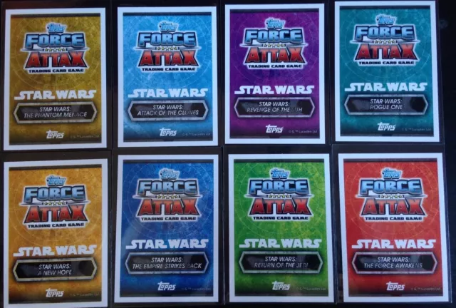 Star Wars Force Attax Universe Holo Foil Card Selection (#257 - 272)