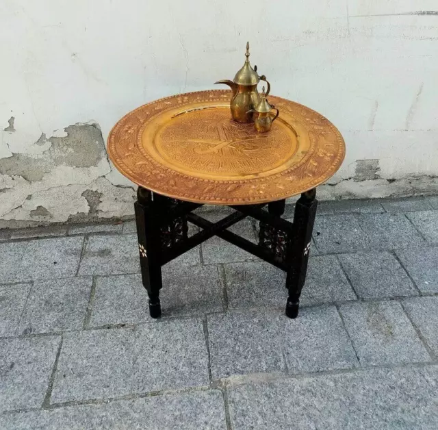 Vintage Arabic Foldable Coffee Table