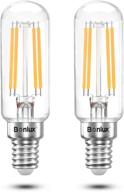 Bonlux 4W LED Herd Haube Glühbirnen E14 warmweiß 2700K 40W Glühlampe T26