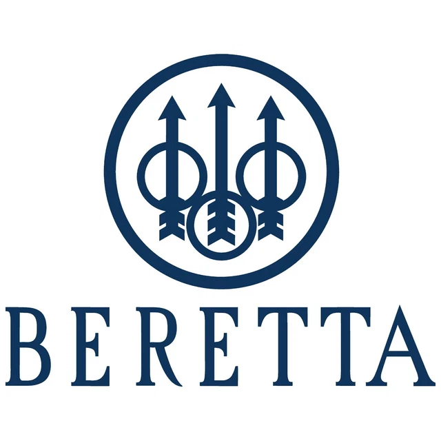 Beretta Circle Logo Vinyl Decal Sticker - 3 Inch Diameter, Gun/Pistol/Firearm Theme