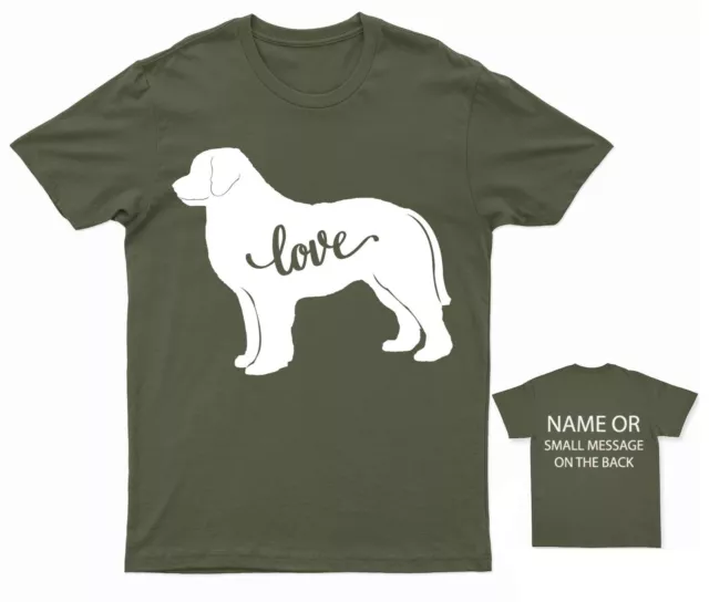 dogs t-shirt love leonberger. funny gift for pet lovers 3