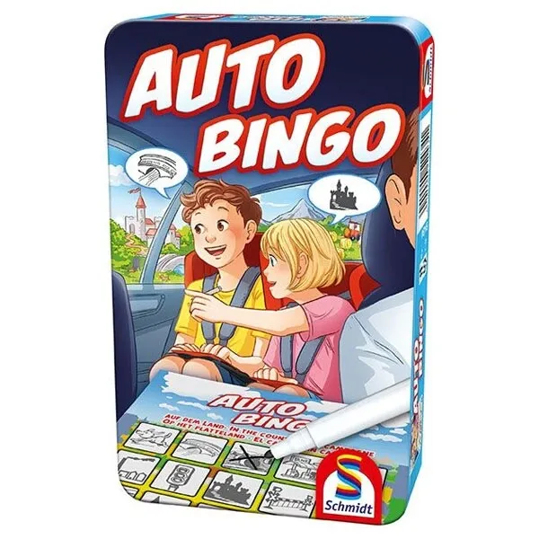 Schmidt Spiele Mitbringsel Auto Bingo Neu Ovp
