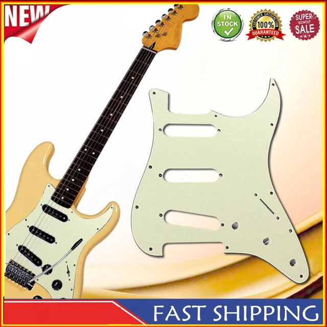 3Ply SSS Stil 11 Montage Schraube Löcher PVC e-Gitarre schlagbrett für den Schut