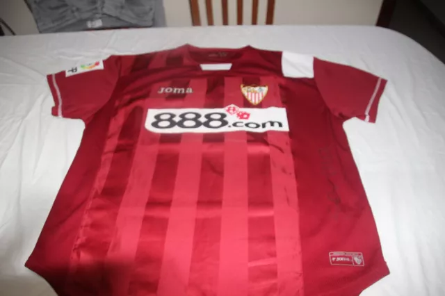 CAMISETA SEVILLA FC OFICIAL DE LIGA MARCA JOMA TALLA L 888.com Nº 11 RENATO