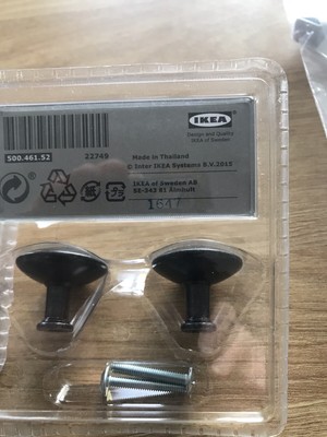 Wardrobe/Cupboard handles - Melbury  Bow Homebase 160mm & 268mm Plus Ikea Hedra 5