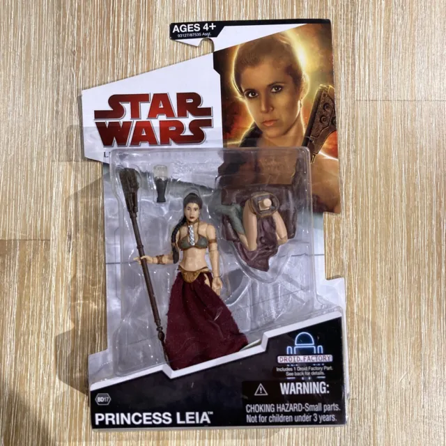 Hasbro Star Wars Legacy Collection BD17 Principessa Leila (abito da schiavo di Jabba) MOC