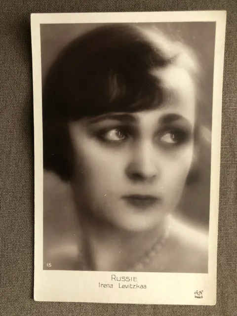 Miss Russia ""Irena Levitzaa"" postcard - miss Europe 1929 contest