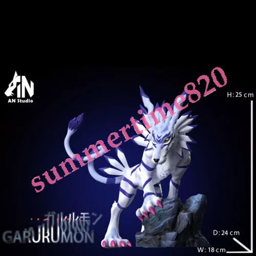 AN Studio Digimon Garurumon Resin Statue Pre-order H25cm Collection