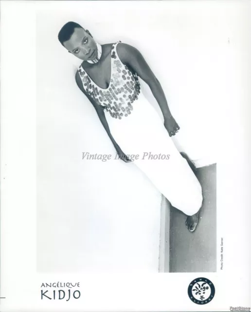 1994 Angelique Kidjo Entertainer Singer Songwriter Grammy Award 8X10 Press Photo