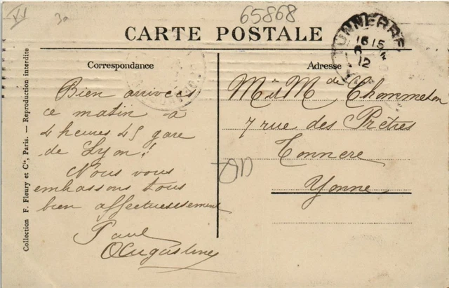 CPA PARIS 15th Avenue de Saxe, 7th arr. outlet of Avenue de Ségur (65870) 2