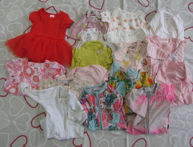Bulk Lot Baby Girls size 000 Bonds, Country Road