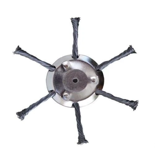 Têtes De Coupe Pour Débroussailleuse - Lot De 2 (3 Et 6 Lames), Acier, Diamètre 15.24cm | Remplacement Universel