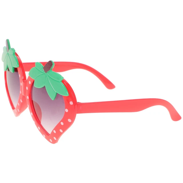 Costume banchetto fragola occhiali da sole luau occhiali da sole per bambini