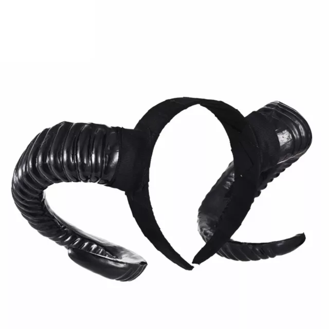 Copricapo adulti Halloween fasce per la fronte nere pneumatici per capelli gotici