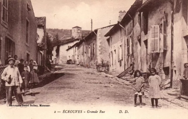 CPA 54 - NUTS (M. and Moselle) - 2. Grande Rue - D. D. (Animated)