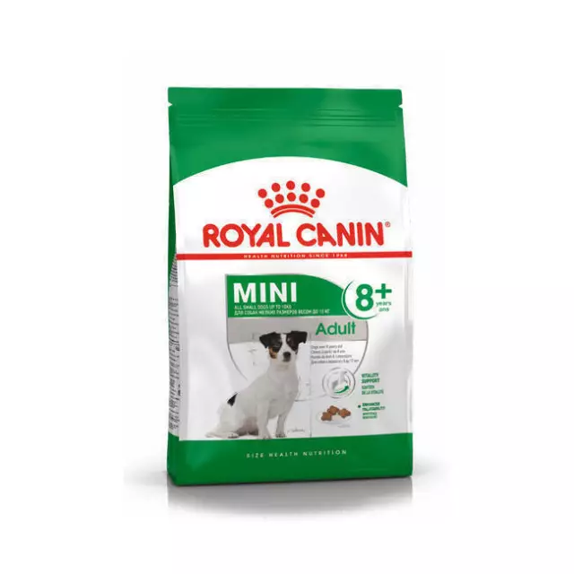 ROYAL CANIN comida para perros Mini Adult +8 años 800g