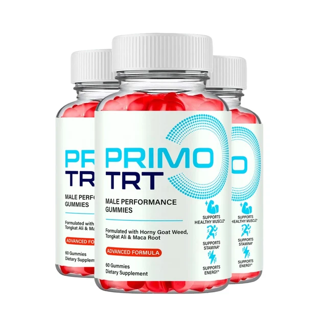 Primo TRT Gummies, PrimoTRT Performance Gummy for Men - 2 Pack