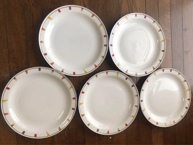 RICHARD GINORI CLIPPER Plate 26cm 5 Set $377.86 - PicClick CA RICHARD GINORI CLIPPER Plate 26cm 5 Set $377.86 - PicClick CA