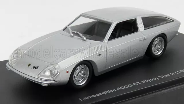 1/43 - LAMBORGHINI - 4000GT FLYING STAR II 1966 - SILVER mci