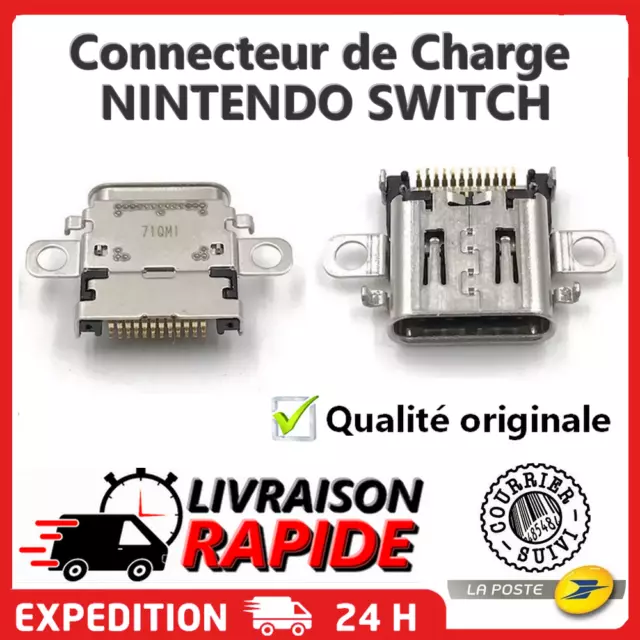 Connecteur de charge Nintendo Switch NS Charging port connector socket jack dock