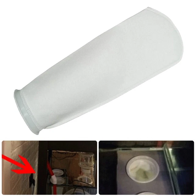 New Durable Filter Bag Fish Pool Multipurpose Mesh Ponds Reusable