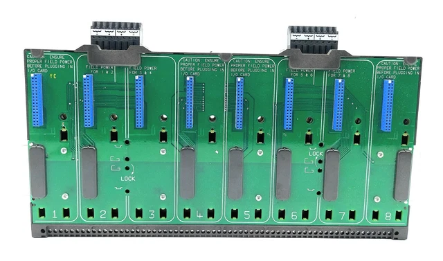 Emerson Control Board KJ4001X1-BE1 8 Wide I/O Interface Carrier Circuit Board M